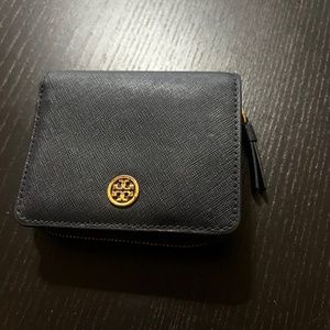 Tory Burch Wallet Navy Blue